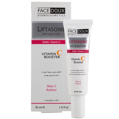 کرم ضد چروک حاوی ویتامین سی لیفتازوم فیس دوکس